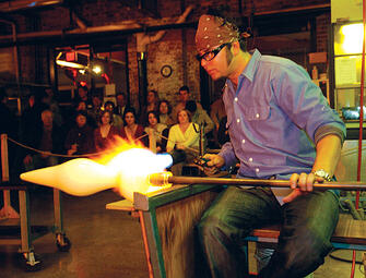 Glassblower-in-action 