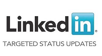 linkedin targeted status updates for b2b marketers