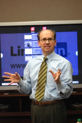 Wayne Breitbarth LinkedIn Weidert Group Social Media Breakfast