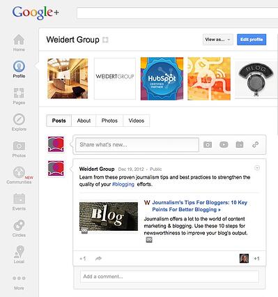 Weidert_Group_Google+_Profile