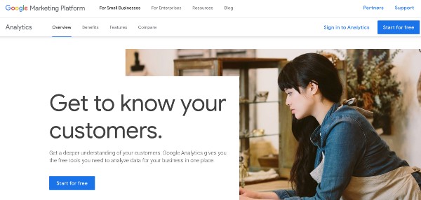 ابزارهای Google Analytics برای بهبود عملکرد وب سایت