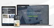 Falcon Structures website design