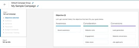 linkedin-ads-campaign-objective