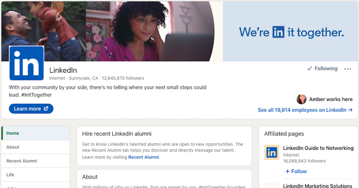 linkedin website linkedin website