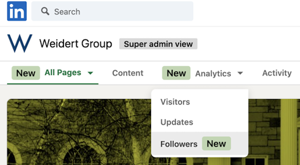 LinkedIn Company Page Follower Analytics