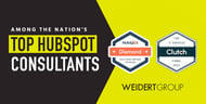  weidert group among the nations top hubspot consultants diamond parter rated by clutch