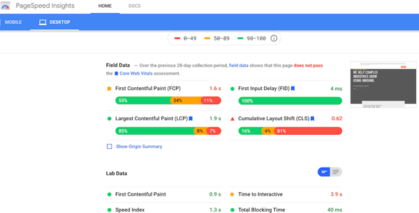 google-page-speed-insights