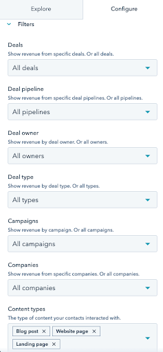 hubspot-revenue-attribution-report-filter-options