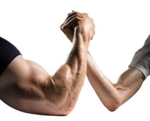 CEO-vs-associate-arm-wrestling