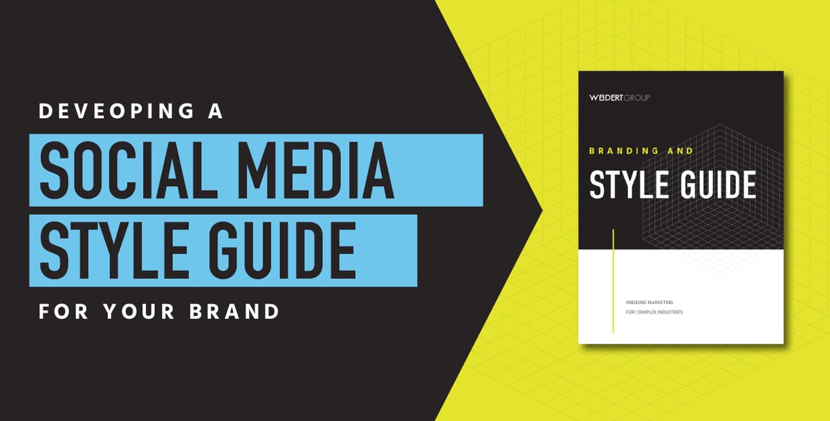 how to create a social media brand style guide