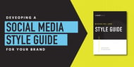 how to create a social media brand style guide