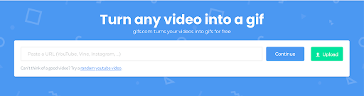 GIF Maker: Como criar gifs com vídeos do  e Vimeo