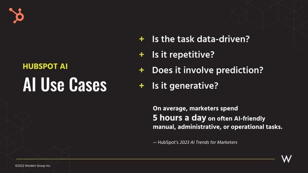 hubspot ai use cases
