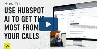 hubspot sales hub ai for call transcripts and summaries