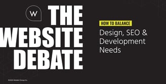 website debate: balancing design, UX, SEO, and development needs