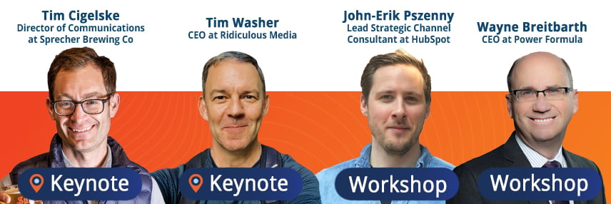 experience inbound marketing conference keynote and workshop speakers