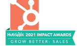 Hubspot 2021 Impact Awards Grow Better: Sales