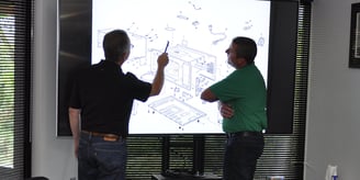 bernd and patrick at screen MED
