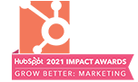 Hubspot 2021 Impact Awards Grow Better: Marketing