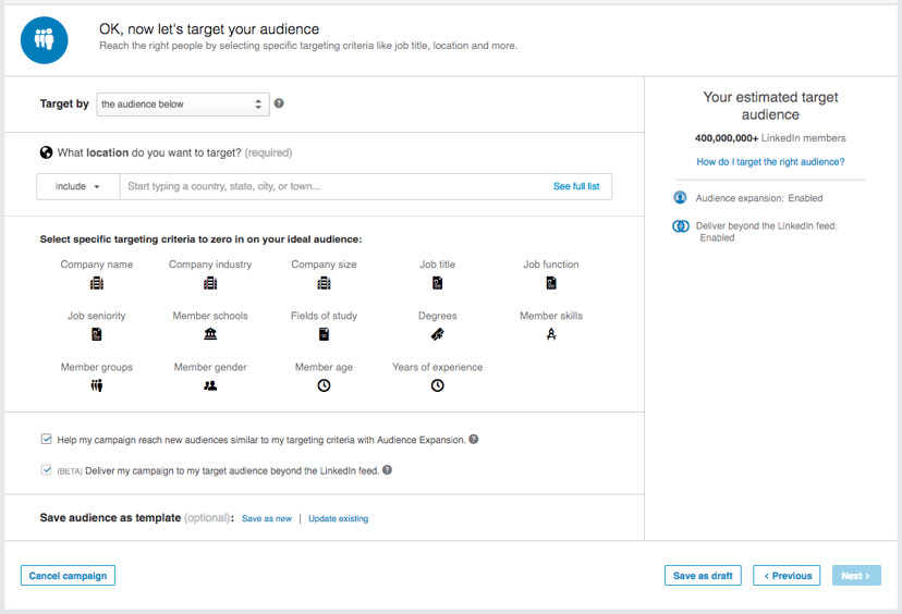 Target Audience Right for LinkedIn Ads