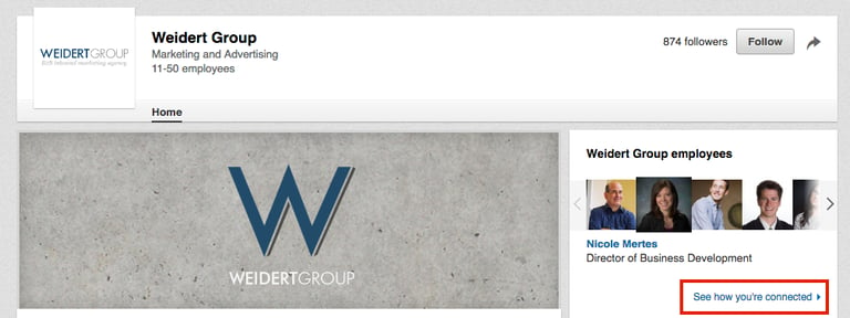 Weidert Group company pabe on LinekedIn.