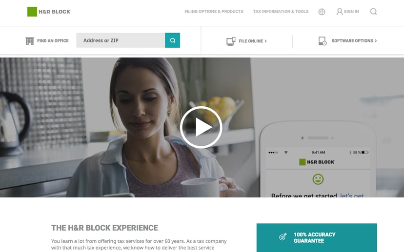H&R Block Video