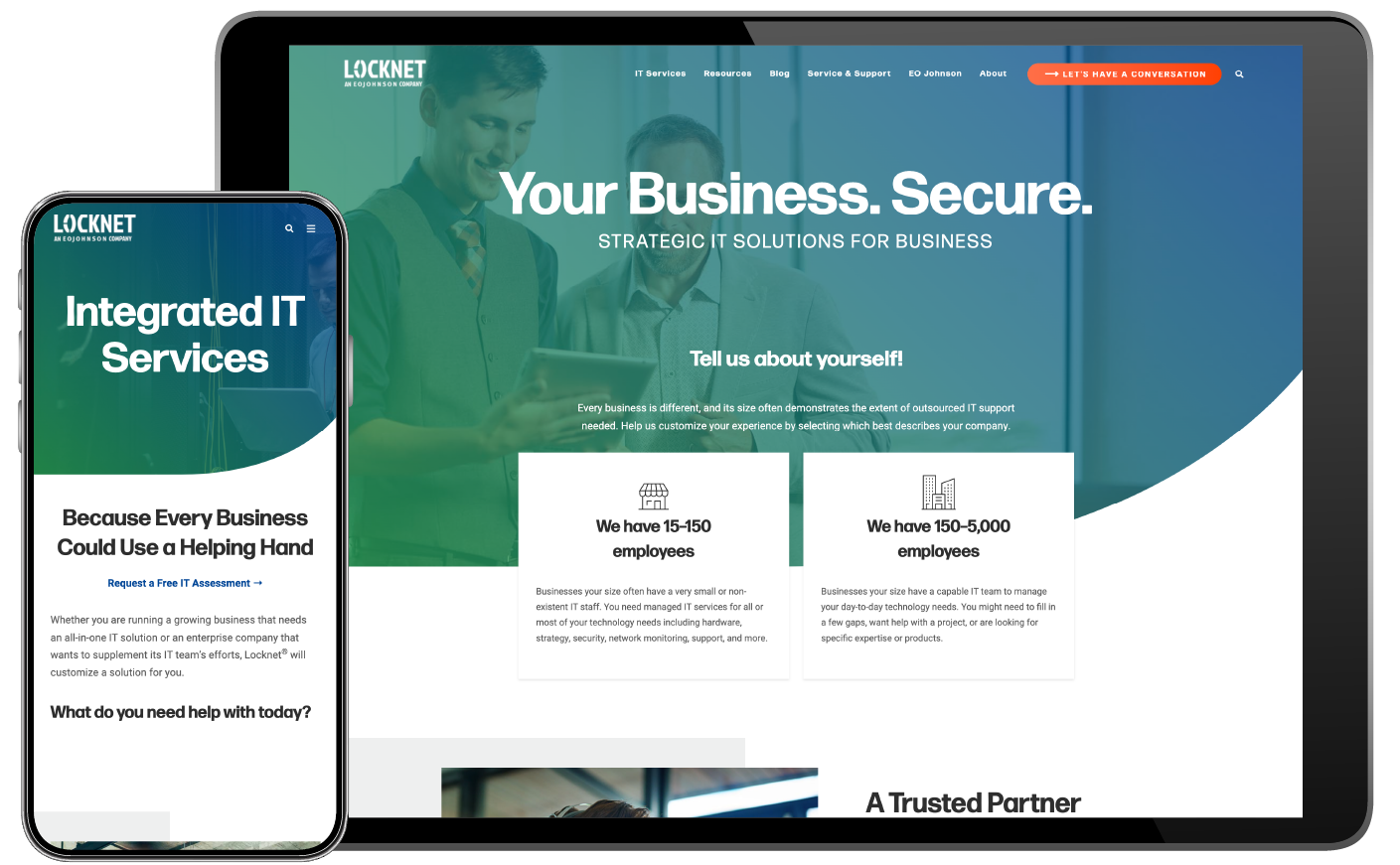 Locknet_website