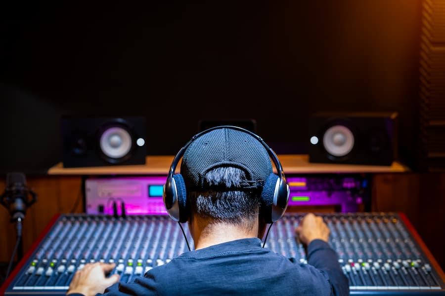 Music Producer in Studio (1)