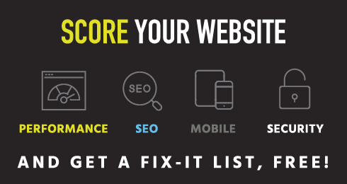 Score your website - grader tool